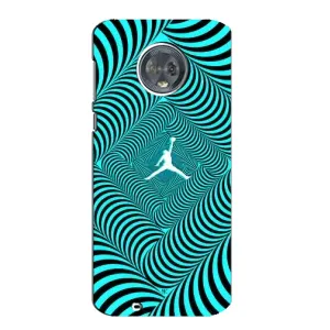 Силиконовый Чехол Nike Air Jordan на Мото Джи 6 (Jordan)