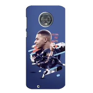 Чехол (TPU) с Футболистом на Motorola MOTO G6 (Килиан)