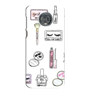 Девчачий Чехол для Motorola MOTO G6 (Косметика)