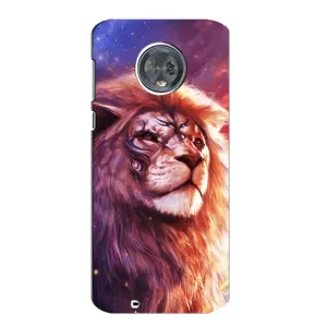 Чехол с картинкой на Motorola MOTO G6 (Красочный ЛЕВ)