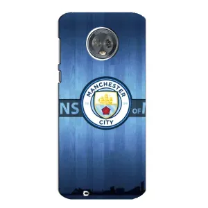 Силиконовые Чехлы принт Футбол на Motorola MOTO G6 (ManCity)