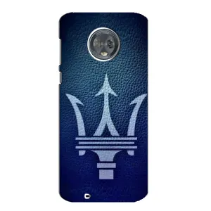 Чехлы с тематикой "Крутые машины" на Motorola MOTO G6 (Лого Maserati)