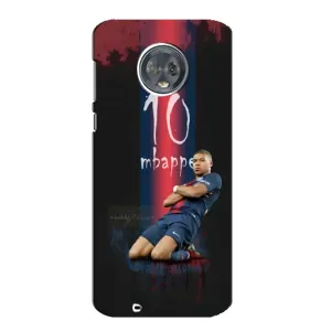 Чехол (TPU) с Футболистом на Motorola MOTO G6 (MBAPPE 10)