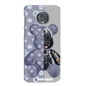 Силиконовый чехол для Motorola MOTO G6 (Медведь Louis Vuitton)