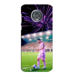 Чехлы Лео Месси в Майами на Motorola MOTO G6 (Месси в Майами)