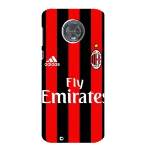 Чехлы с ТОП Футбольными клубами на Motorola Moto G6 (Milan)