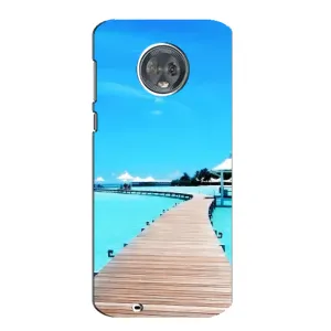 Летний Чехол на Motorola MOTO G6 (Набережная)