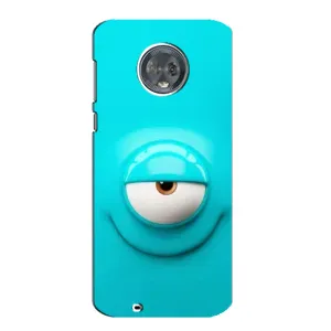 Силиконовые Чехлы (смешные стикеры) для Motorola MOTO G6 (Одноглазик)