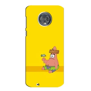 Чехлы с Патриком на Motorola MOTO G6 (Ошибочка)