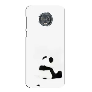 Чехлы с Пандами на Motorola MOTO G6 (Панда обиделся)