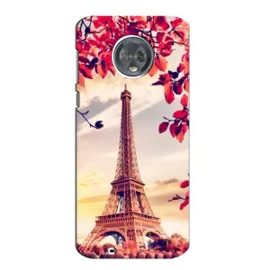 Чехол с Эйфелевой башней на Motorola MOTO G6 (Paris photo)