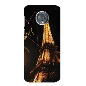 Чехол с Эйфелевой башней на Motorola MOTO G6 (Paris)