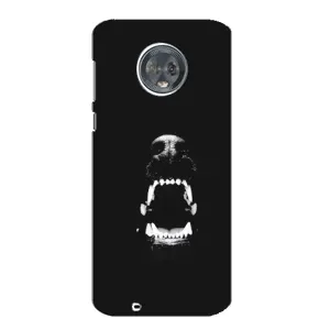 Чехол ДОБЕРМАН для Motorola MOTO G6 (Пасть добермана)