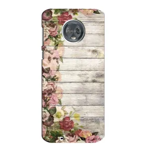Чехлы с тематикой "ЦВЕТЫ" на Motorola MOTO G6 (Плетущиеся цветы)