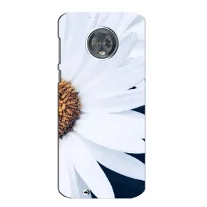 Чехол с ромашками на Motorola MOTO G6 (Пол ромашки)
