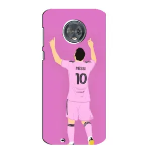 Чехлы Лео Месси в Майами на Motorola MOTO G6 (Празднование Месси)