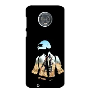 Чохол з картинкою "Герой Pubg" на Motorola MOTO G6 (Пубг мен)