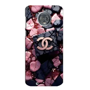 Чехол (Dior, Prada, YSL, Chanel) для Motorola MOTO G6 (Шанель)