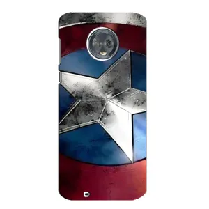 Чохол с Щітом Капітана Америки на Motorola MOTO G6 (Щит Капітана Америки)