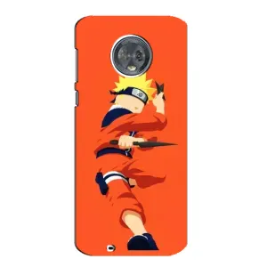 Чехлы с принтом Наруто на Motorola MOTO G6 (Силуэт Наруто)