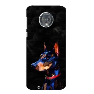 Бампер для Motorola MOTO G6 с картинкой "Песики" (Собака Мопс)