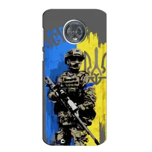 Чехлы с принтом (Воины ЗСУ) для Motorola MOTO G6 (Солдат ЗСУ)