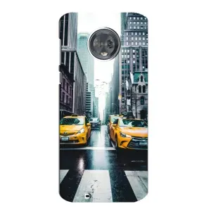 Силиконовый бампер (Работники) на Motorola MOTO G6 (Такси)