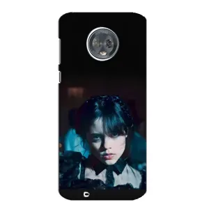 Чехлы с принтом Уэнсдей на Motorola MOTO G6 (Танец Уэнсдей)