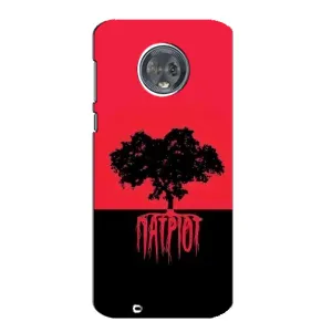 Чехлы УПА (Красно-Чёрный) на Motorola MOTO G6 (УПА Патриот)