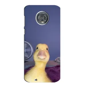 Бампер с принтом Мемы для Motorola MOTO G6 (Утка)
