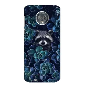 Силиконовый Чехол с Енотами на Motorola MOTO G6 (В цветах)