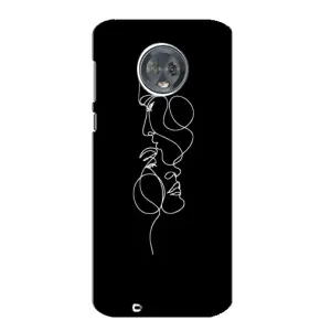 Силіконові Чохли Коханій людині для Motorola MOTO G6 (Закохана пара)