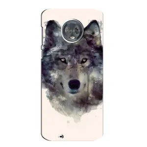 Чехол с Волком на Motorola MOTO G6 (Волк)