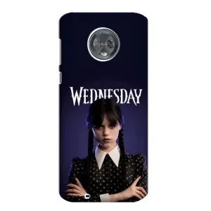 Чехлы с принтом Уэнсдей на Motorola MOTO G6 (Wednesdey)