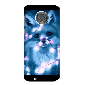 Чехол с Лисичкой для Motorola MOTO G6 (Яркая Лиса)