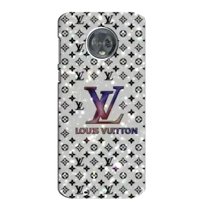 Чехол Стиль Louis Vuitton на Motorola MOTO G6 (Яркий LV)