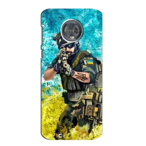 ЗСУ Чехлы (TPU) для Motorola MOTO G6 (ЗСУ Воин)