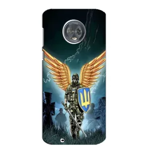 Патриотический Чехол для Motorola MOTO G6 (ЗСУ з крильями)