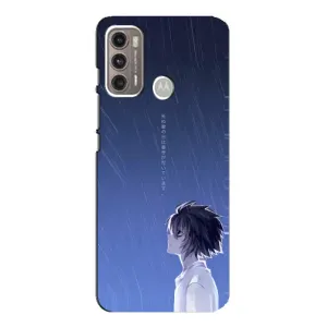 Чехол с персонажами АНИМЕ на Motorola MOTO G60 (Anime L)