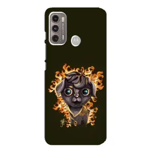 Чехлы на военную тематику для Motorola MOTO G60 (Бавовна мем)