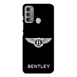 Чехлы с тематикой "Крутые машины" на Motorola MOTO G60 (Logo Bentley)