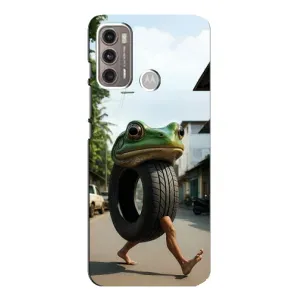 Чехол с мемами тралалело тралала для Motorola MOTO G60 (Бонека амбалабу)