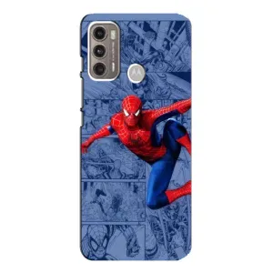 Силиконовый Чехол для Motorola MOTO G60 (Человек Паук)