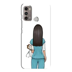 Силиконовый бампер (Работники) на Motorola MOTO G60 (Доктор)
