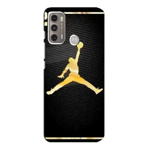 Силиконовый Чехол Nike Air Jordan на Моторола Мото джи 60 (Джордан 23)