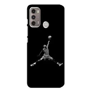 Силиконовый Чехол Nike Air Jordan на Моторола Мото джи 60 (Джордан)