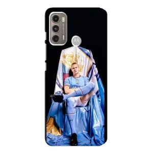 Чехлы с принтом для Motorola MOTO G60 Футболист (футболист Холанн)