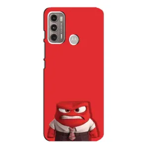 Чохол Головоломка для Motorola MOTO G60 - (AlphaPrint) (Гнів)
