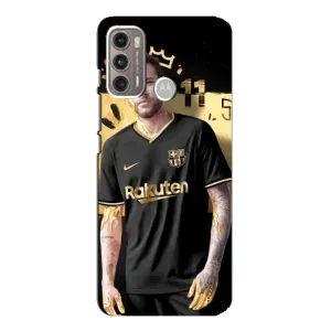 Силиконовый Чехол Motorola MOTO G60 (Gold Neymar)