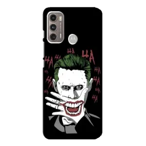 Чехлы с картинкой Джокера на Motorola MOTO G60 (Hahaha)
